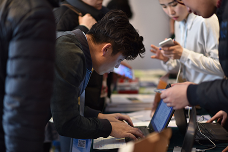 大账房上海站代理记账会议现场员工演示